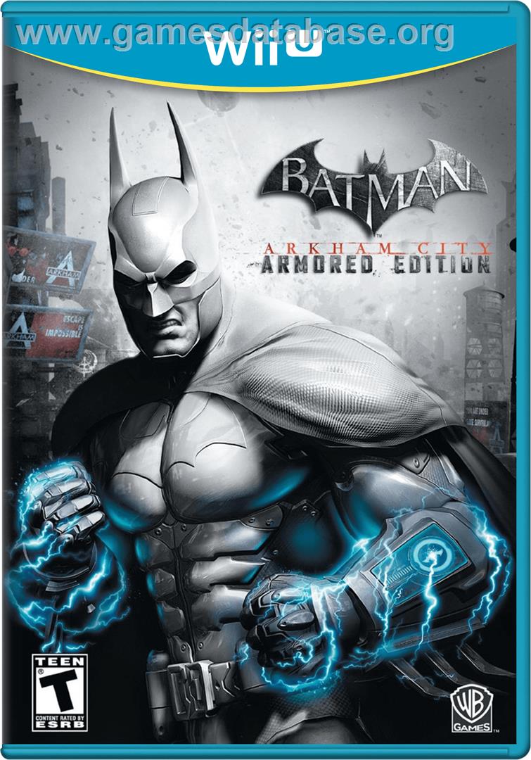 Batman - Arkham City - Armored Edition - Nintendo Wii U - Artwork - Box