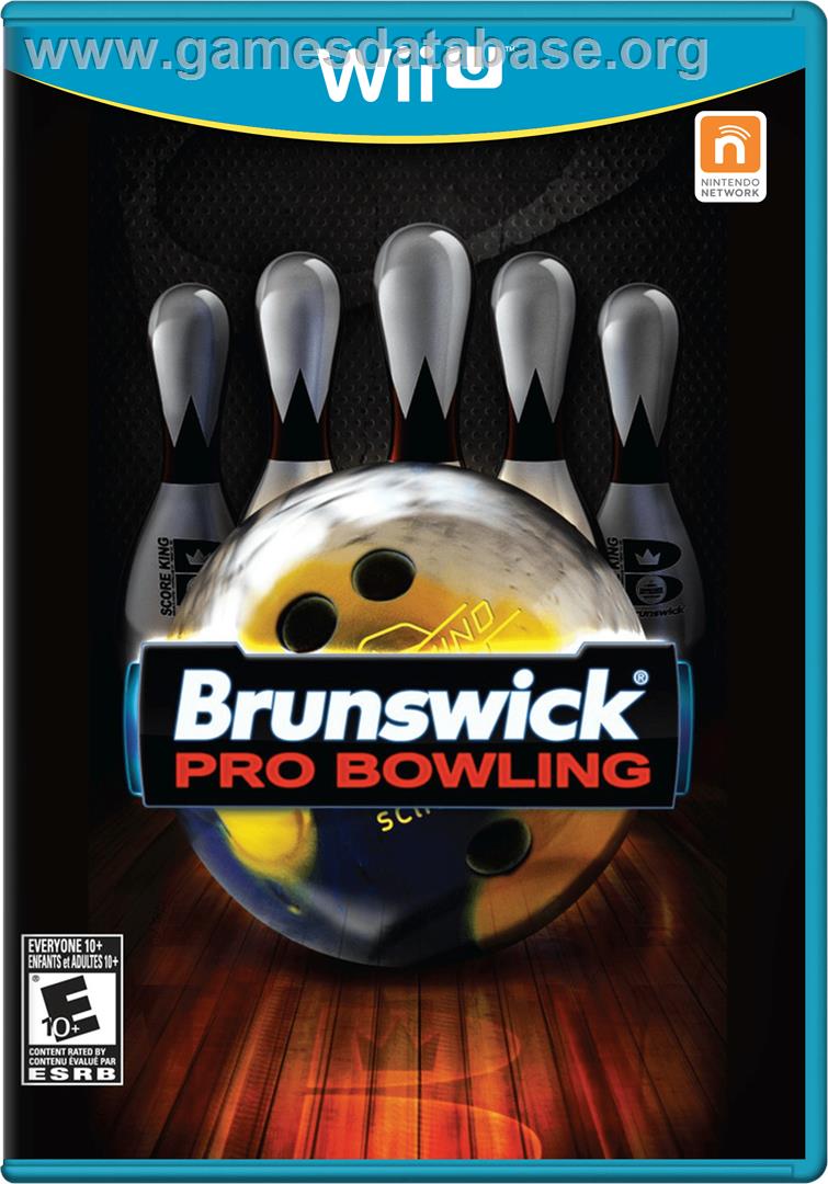 Brunswick Pro Bowling - Nintendo Wii U - Artwork - Box