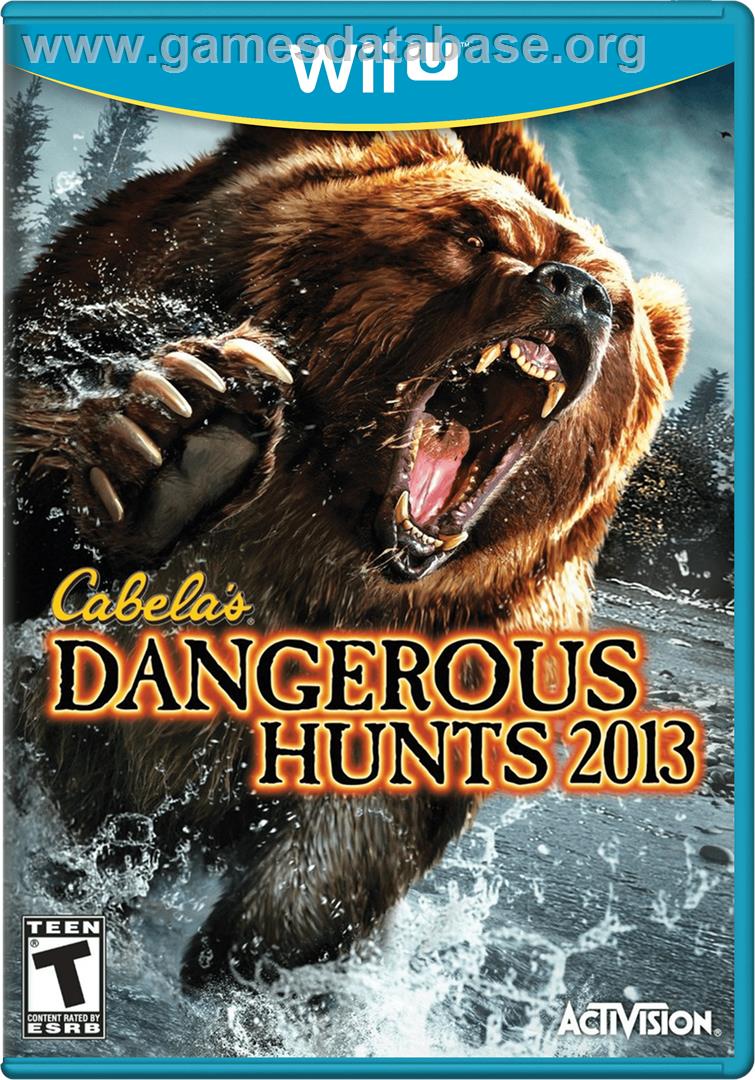 Cabela's Dangerous Hunts 2013 - Nintendo Wii U - Artwork - Box