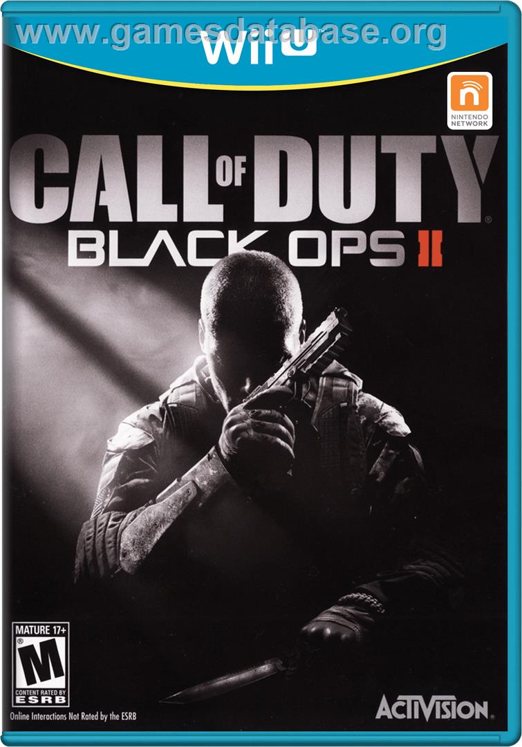Call of Duty - Black Ops II - Nintendo Wii U - Artwork - Box