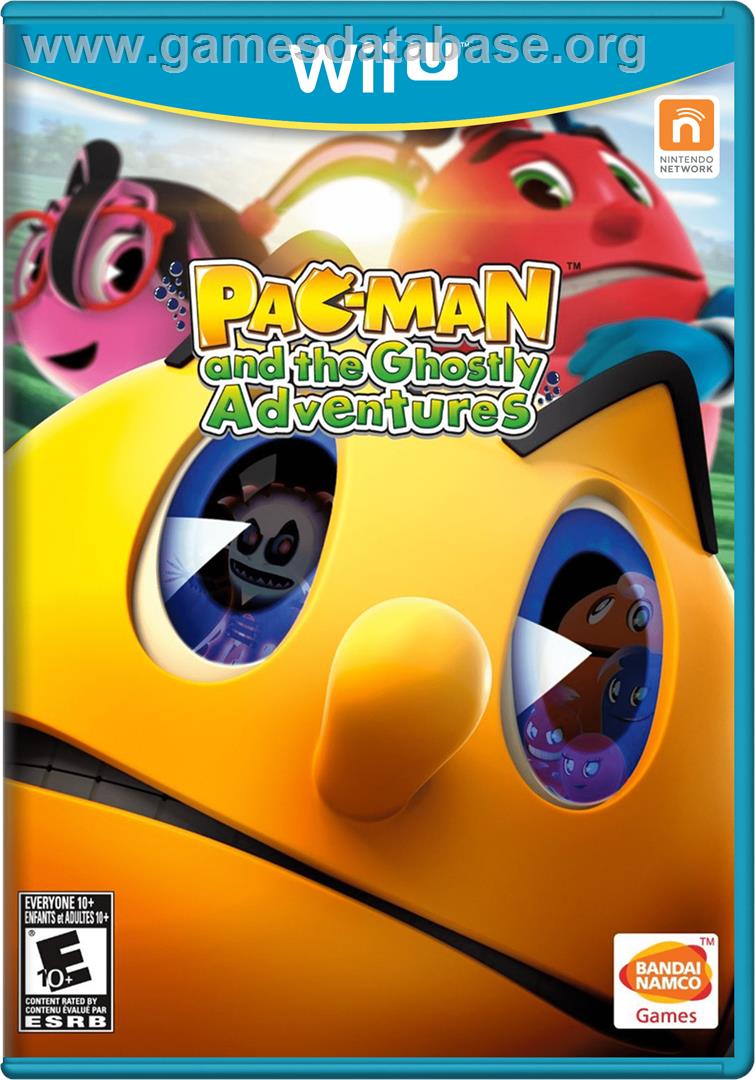 Pac-Man and the Ghostly Adventures - Nintendo Wii U - Artwork - Box