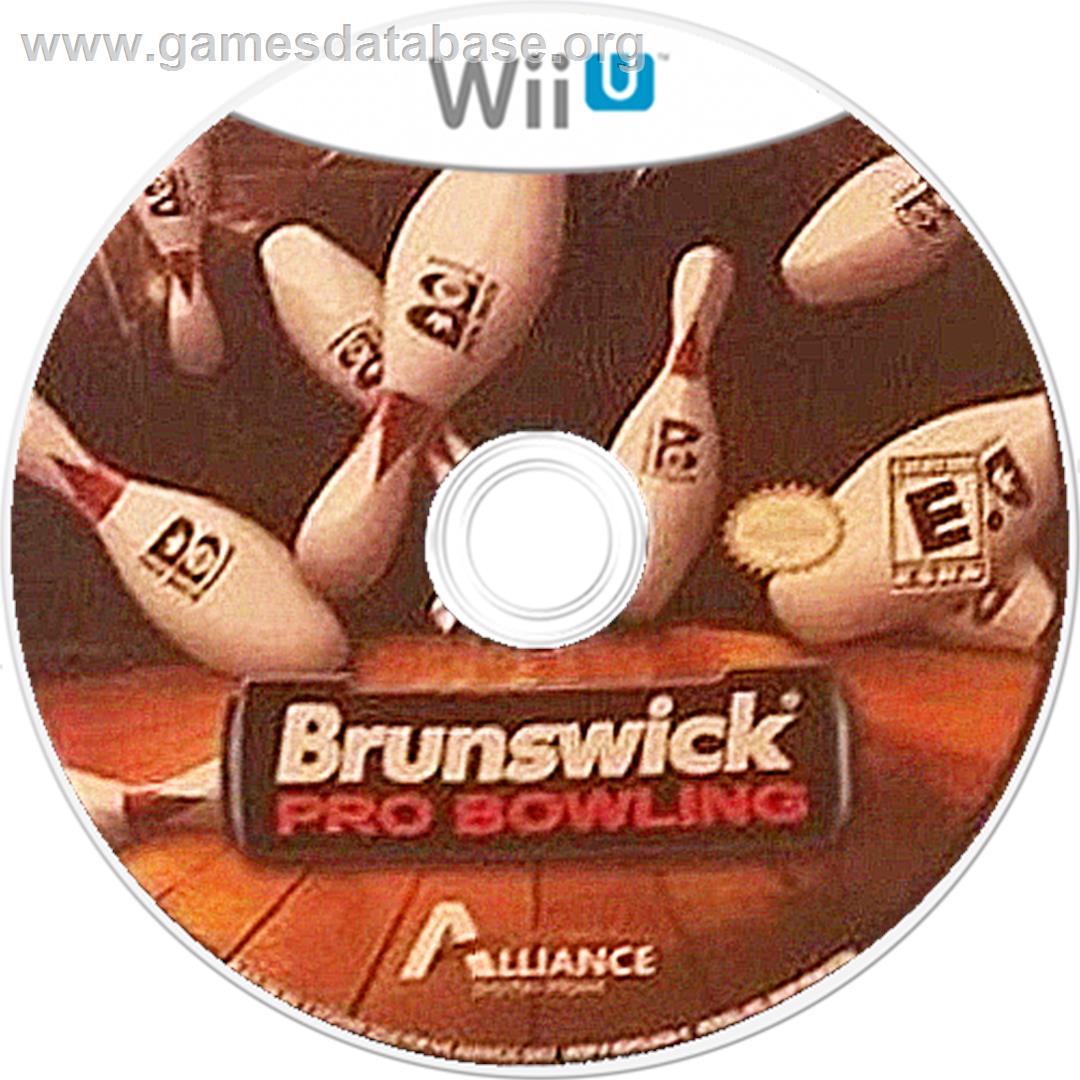 Brunswick Pro Bowling - Nintendo Wii U - Artwork - Disc