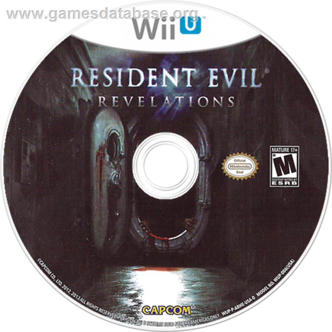 Resident Evil - Revelations - Nintendo Wii U - Artwork - Disc