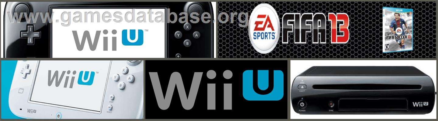 FIFA Soccer 13 - Nintendo Wii U - Artwork - Marquee