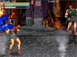 In game image of Beats of Fighting on the OpenBOR.