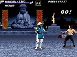In game image of Mortal Kombat on the OpenBOR.