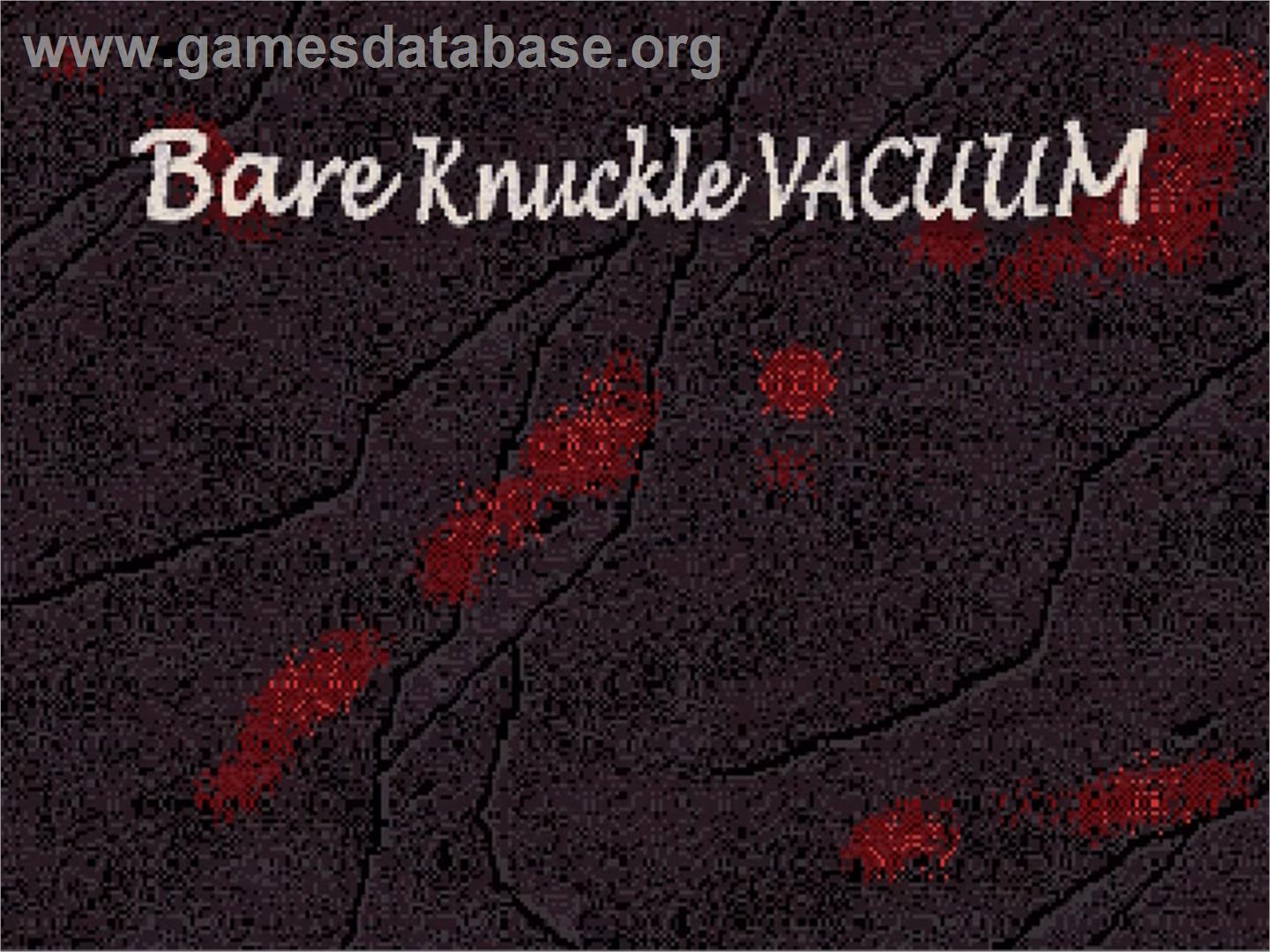 Bare Knuckle VACUUM - OpenBOR - Artwork - Title Screen