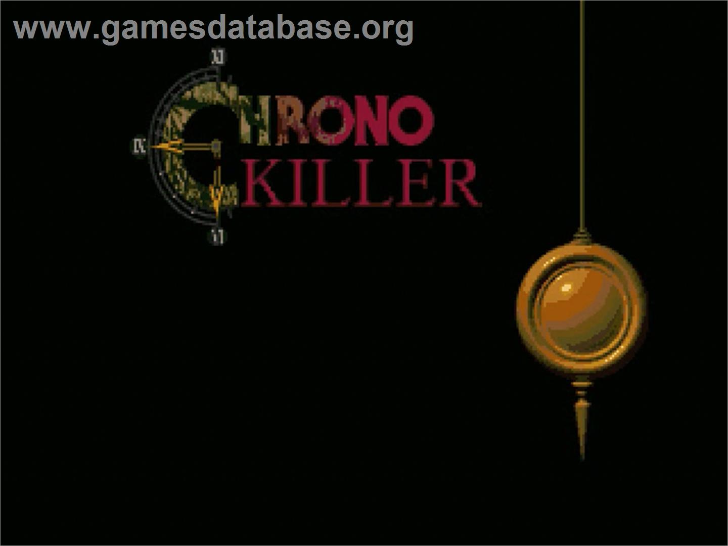 Chrono Killer - OpenBOR - Artwork - Title Screen