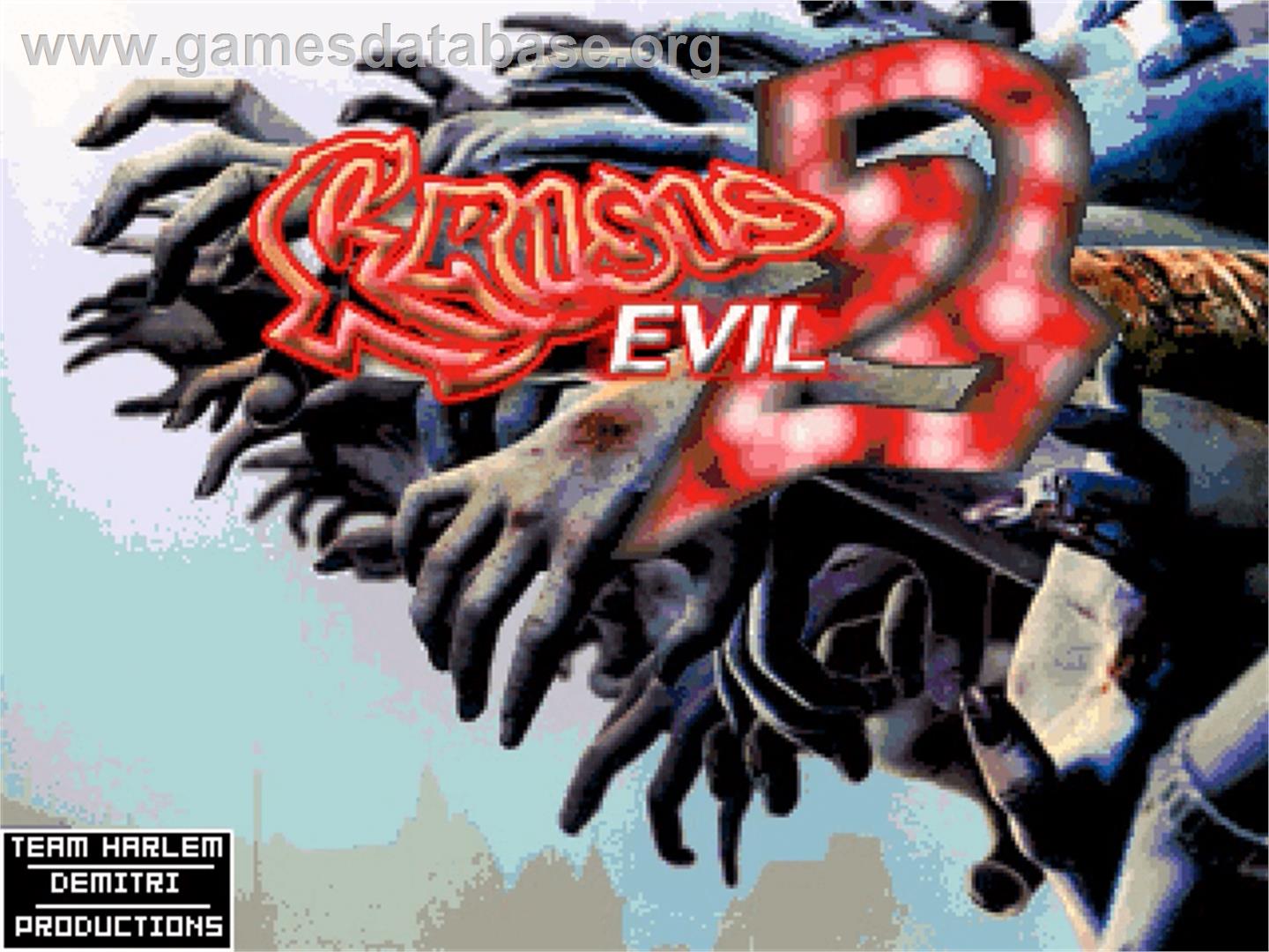 Crisis Evil 2 - OpenBOR - Artwork - Title Screen