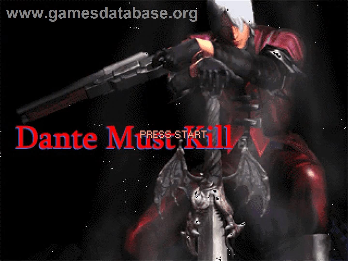 Dante Must Kill - OpenBOR - Artwork - Title Screen