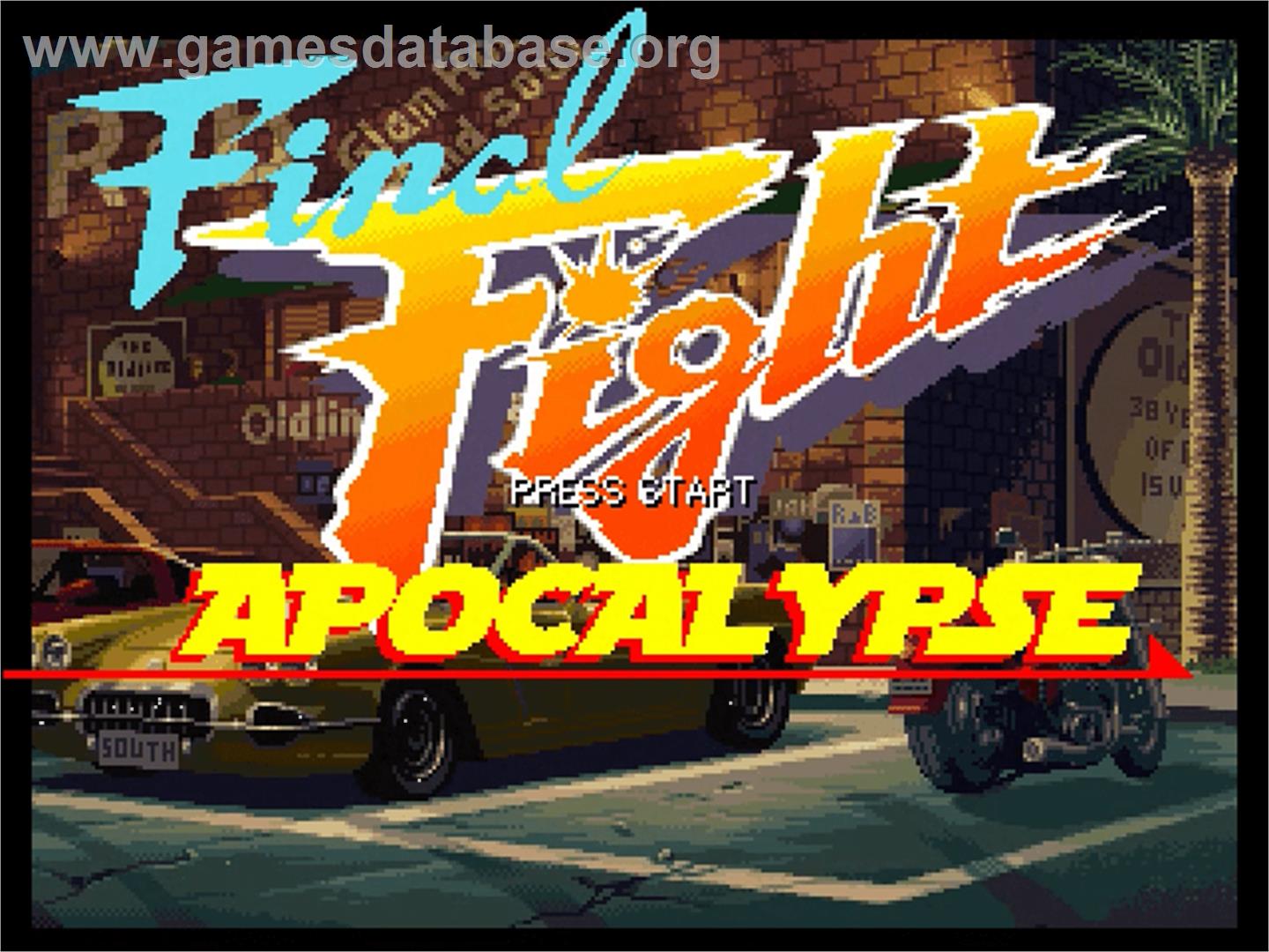 Final Fight Apocalypse - 1st Edition - OpenBOR - Artwork - Title Screen