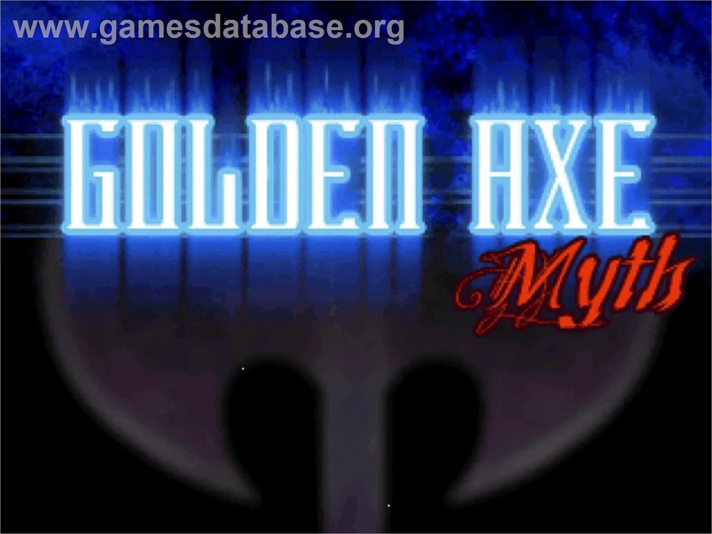Golden Axe Myth - OpenBOR - Artwork - Title Screen