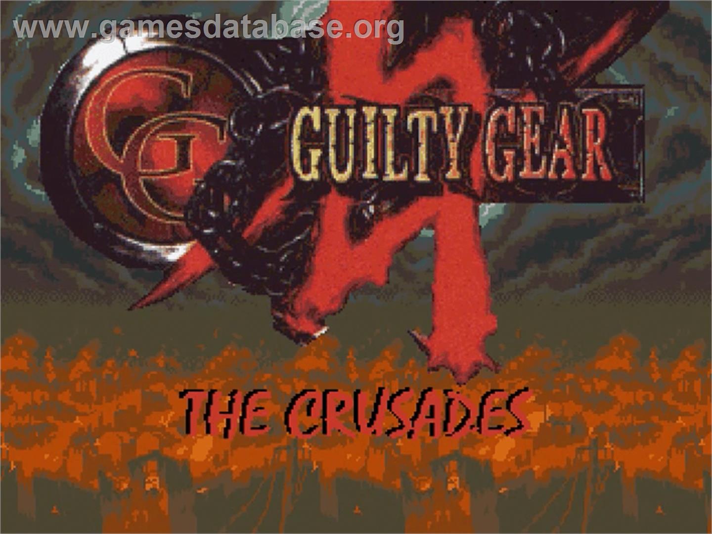 Guilty Gear - The Crusades - OpenBOR - Artwork - Title Screen