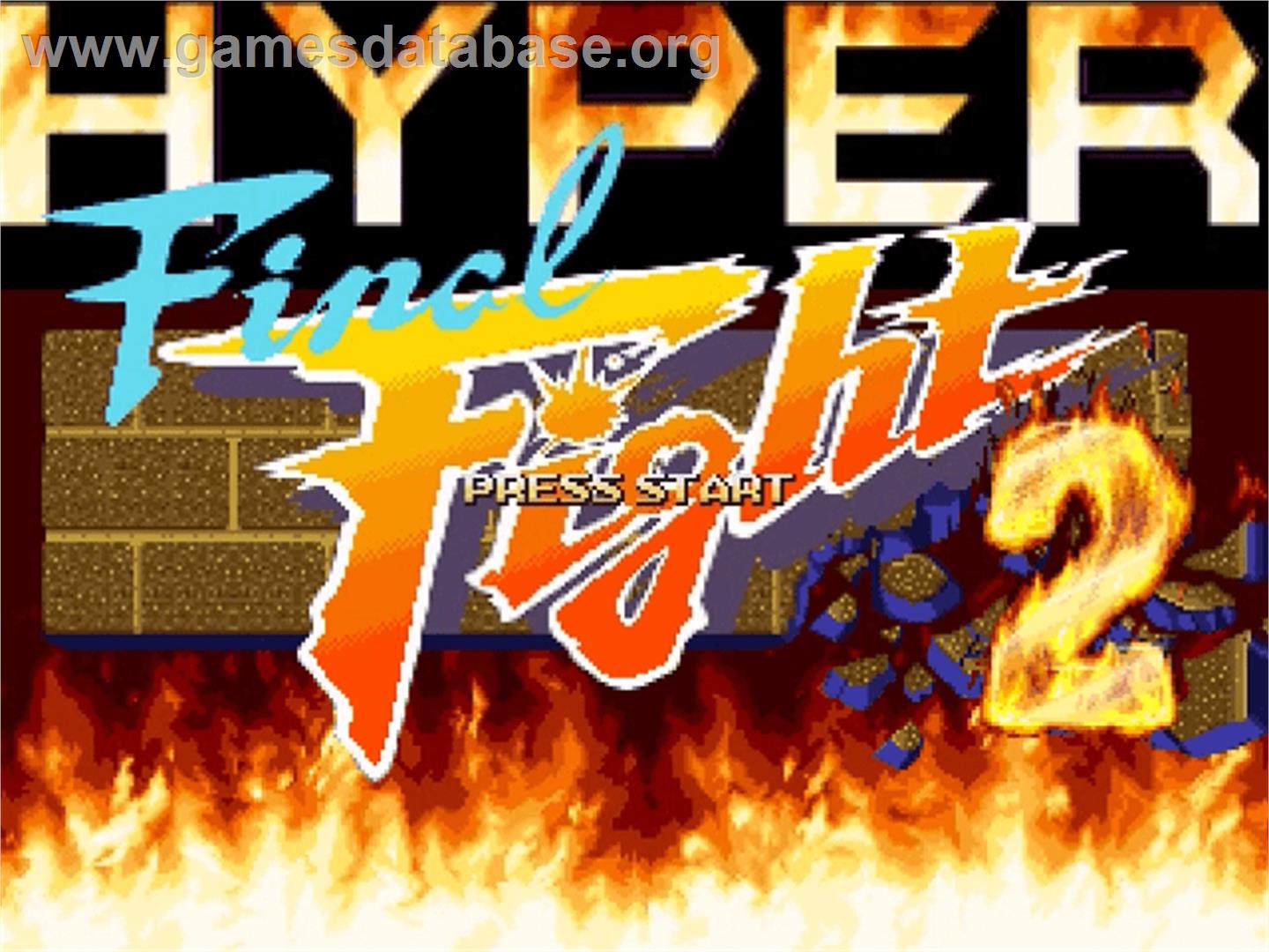 Hyper Final Fight 2 - OpenBOR - Artwork - Title Screen