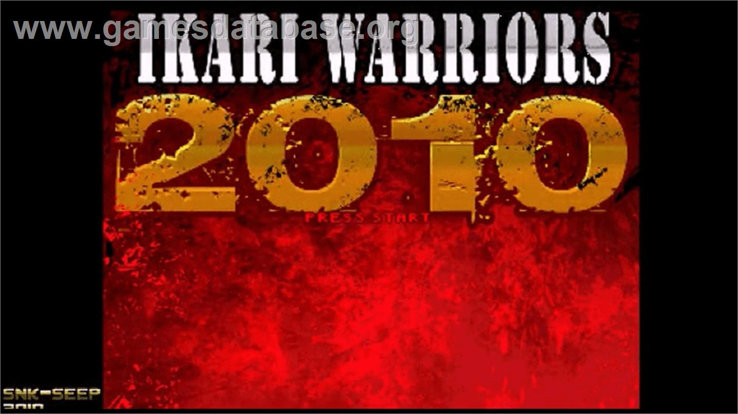 Ikari Warriors 2010 - OpenBOR - Artwork - Title Screen