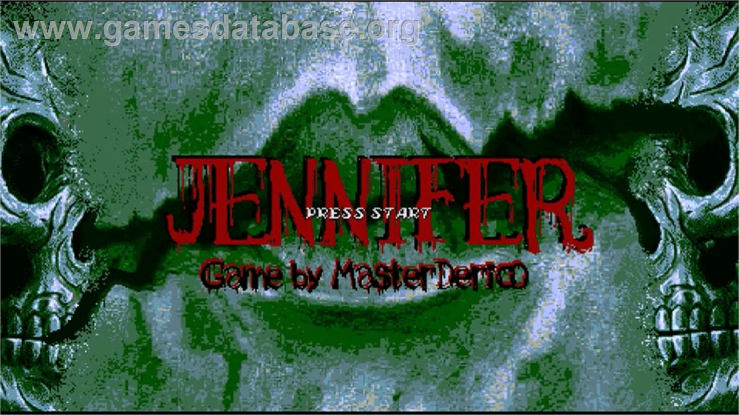 Jennifer - OpenBOR - Artwork - Title Screen