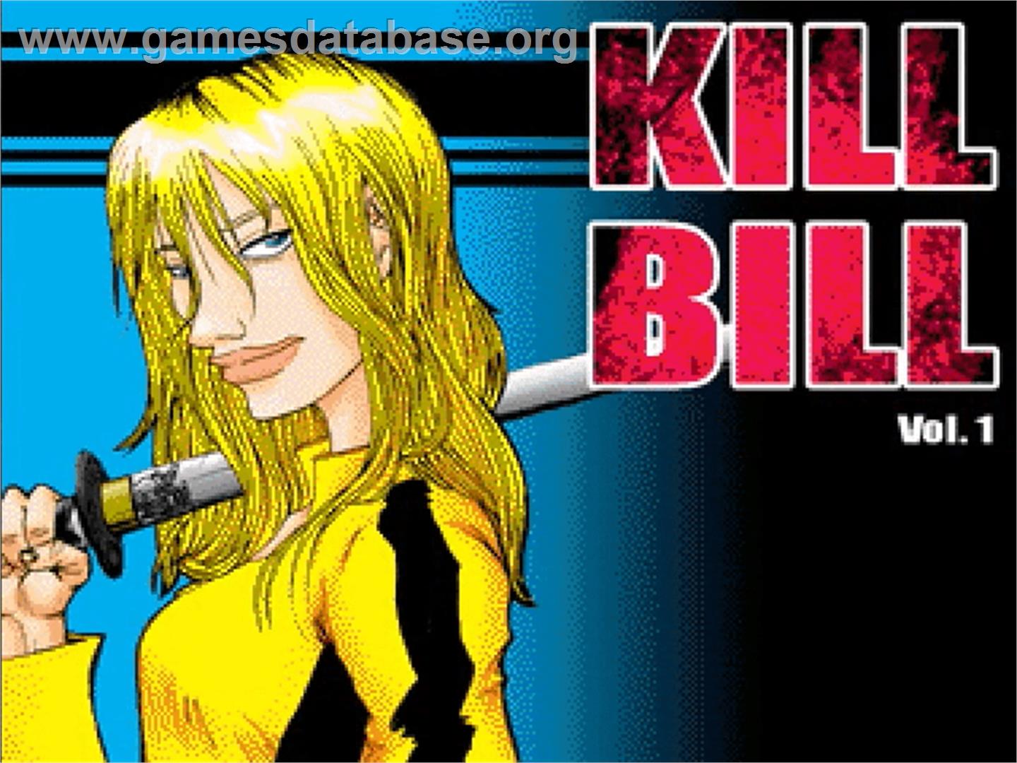 Kill Bill - Volume 1 - OpenBOR - Artwork - Title Screen