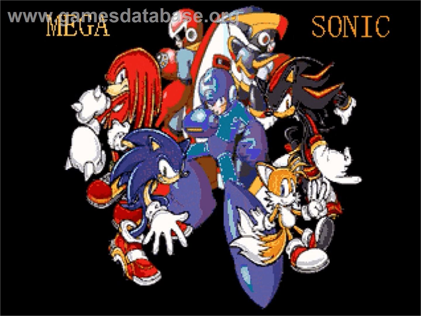 Mega Sonic - OpenBOR - Artwork - Title Screen