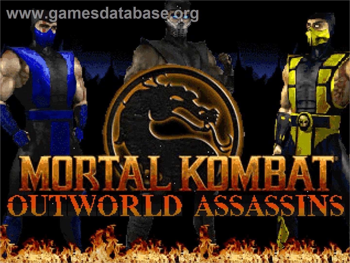 Mortal Kombat Outworld Assassins - OpenBOR - Artwork - Title Screen