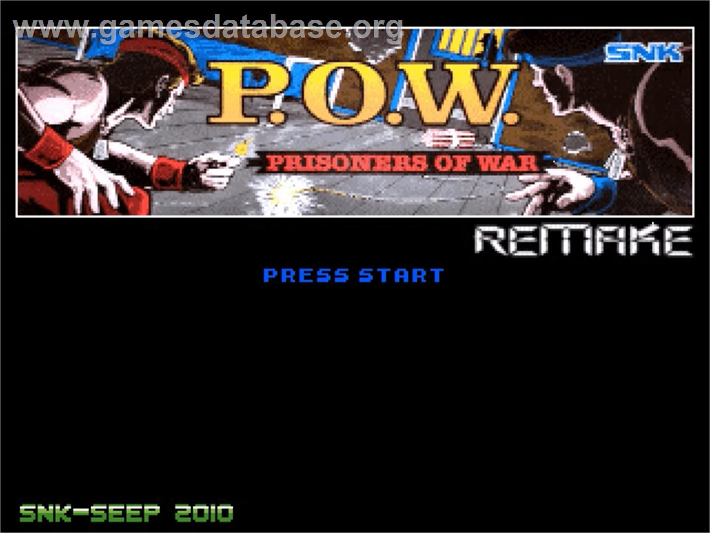 POW Remake - OpenBOR - Artwork - Title Screen