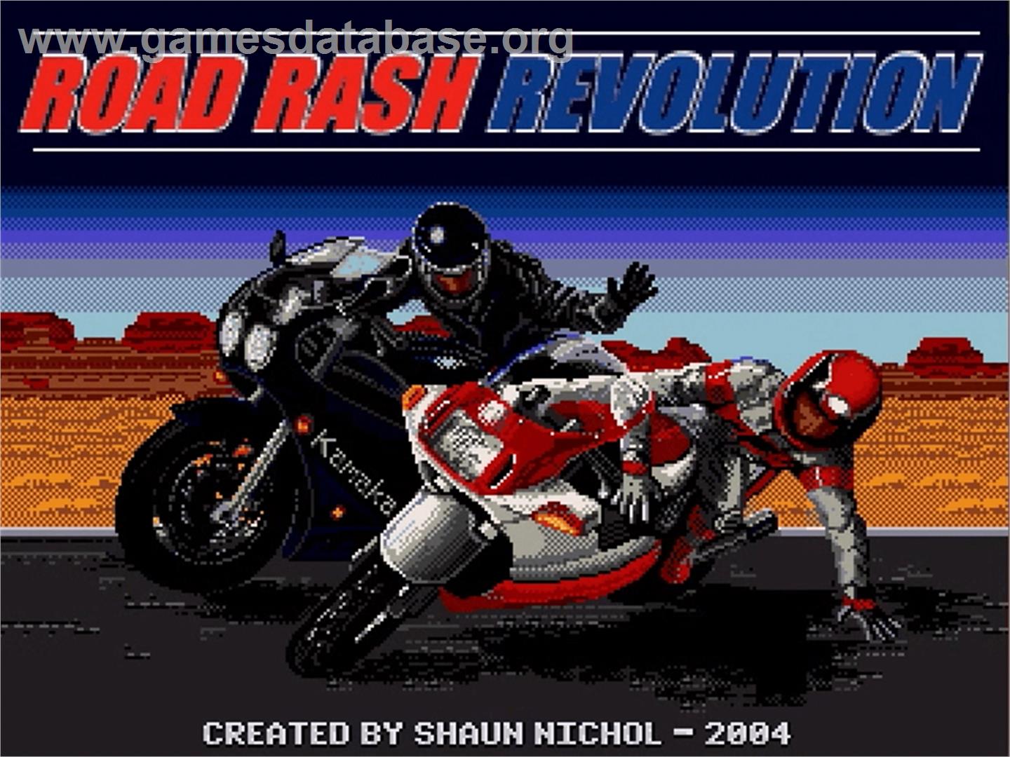 Road Rash Revolution - OpenBOR - Artwork - Title Screen