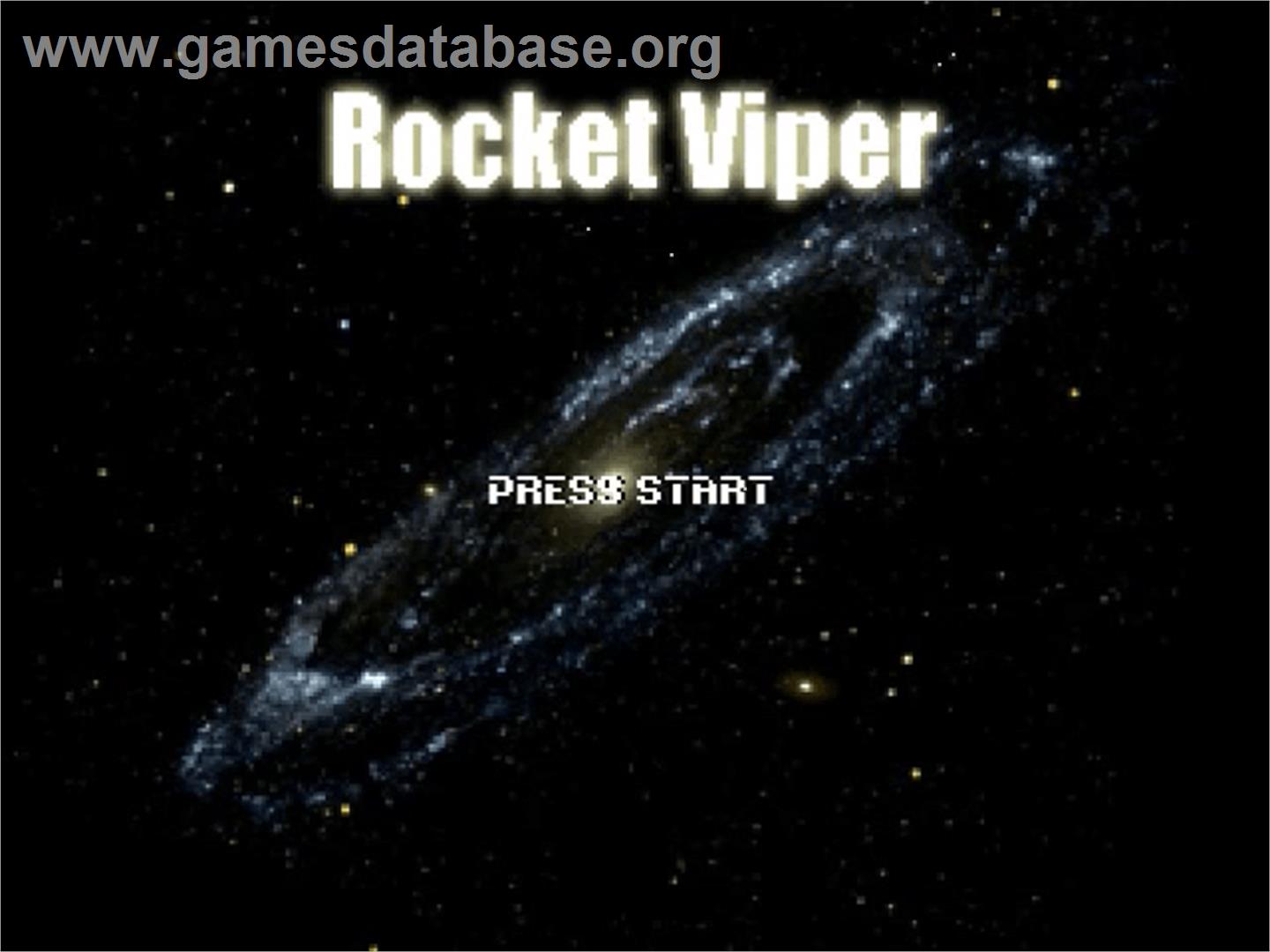 Rocket Viper - OpenBOR - Artwork - Title Screen