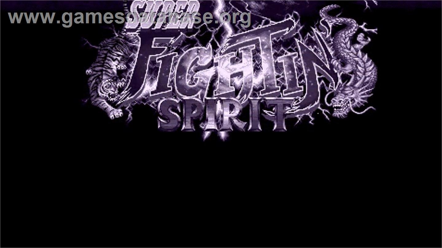 Super Fightin' Spirit - OpenBOR - Artwork - Title Screen