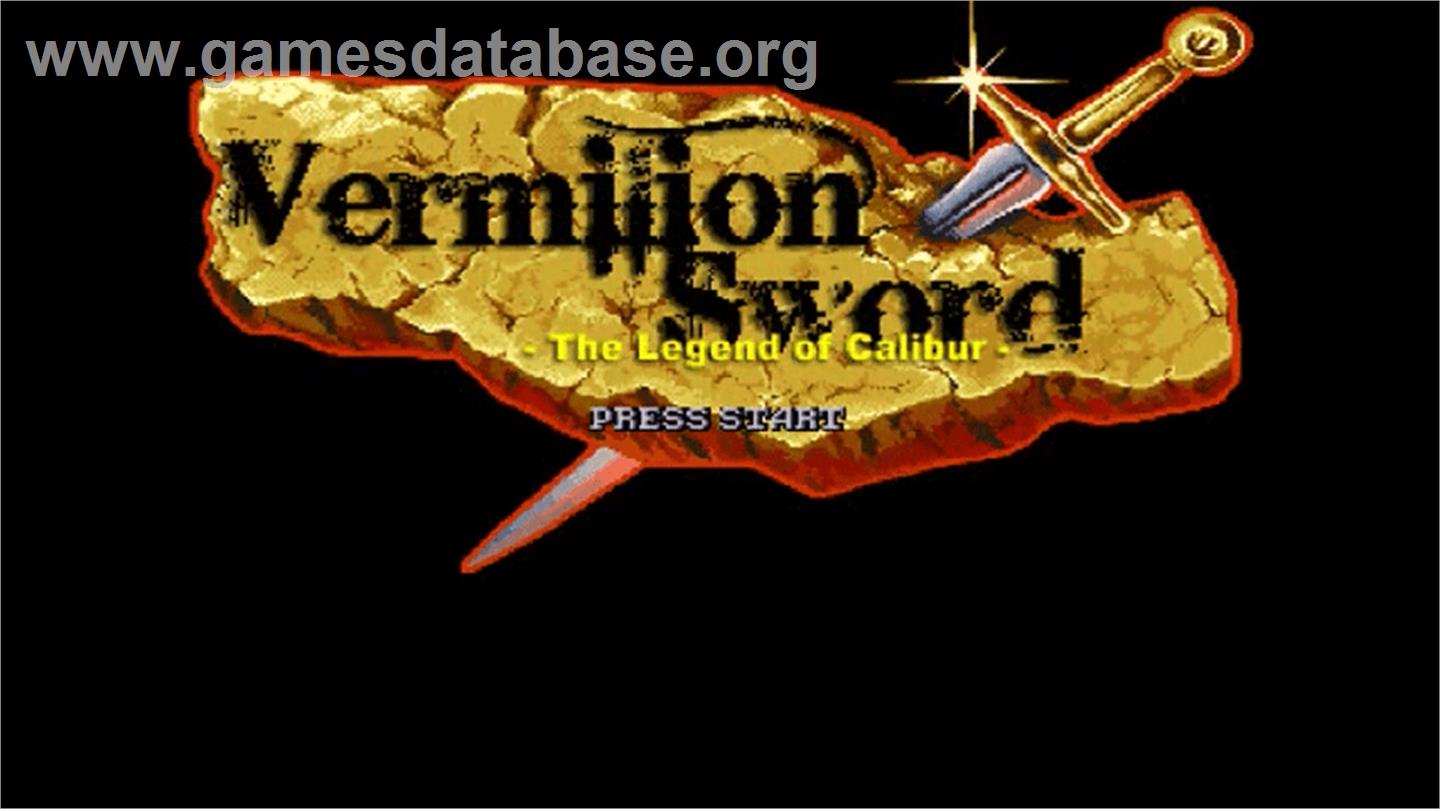 Vermilion Sword - OpenBOR - Artwork - Title Screen
