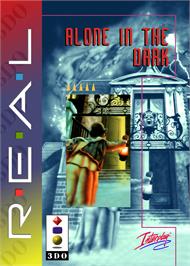 Box cover for Alone in the Dark on the Panasonic 3DO.