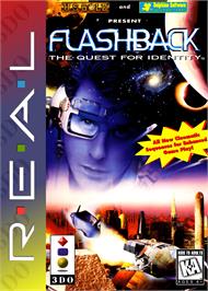 Box cover for Flashback on the Panasonic 3DO.