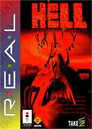 Box cover for Hell: A Cyberpunk Thriller on the Panasonic 3DO.
