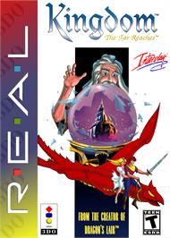 Box cover for Kingdom: The Far Reaches on the Panasonic 3DO.