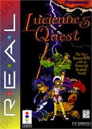 Box cover for Lucienne's Quest on the Panasonic 3DO.