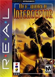 Box cover for Off-World Interceptor Extreme on the Panasonic 3DO.