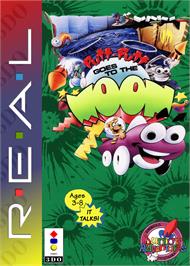 Box cover for Putt-Putt Goes to the Moon on the Panasonic 3DO.