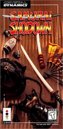 Box cover for Samurai Shodown / Samurai Spirits on the Panasonic 3DO.