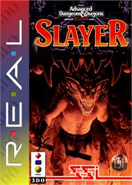 Box cover for Slayer on the Panasonic 3DO.
