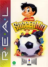 Box cover for Soccer Kid on the Panasonic 3DO.
