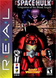 Box cover for Space Hulk: Vengeance of the Blood Angels on the Panasonic 3DO.