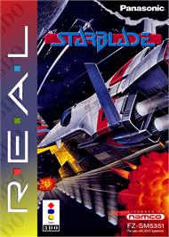 Box cover for Starblade on the Panasonic 3DO.