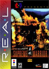 Box cover for Supreme Warrior on the Panasonic 3DO.