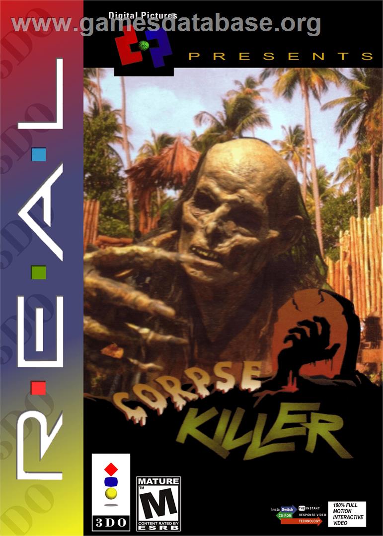 Corpse Killer - Panasonic 3DO - Artwork - Box