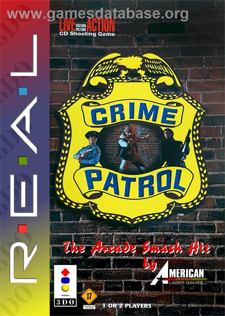 Crime Patrol v1.4 - Panasonic 3DO - Artwork - Box