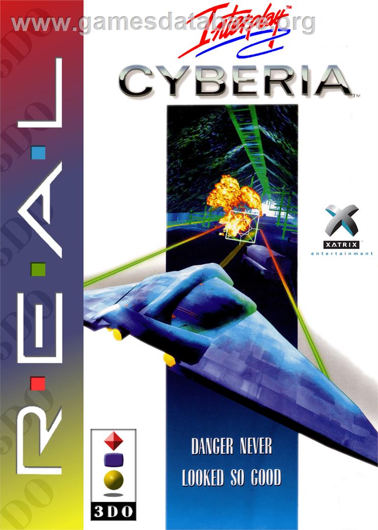 Cyberia - Panasonic 3DO - Artwork - Box