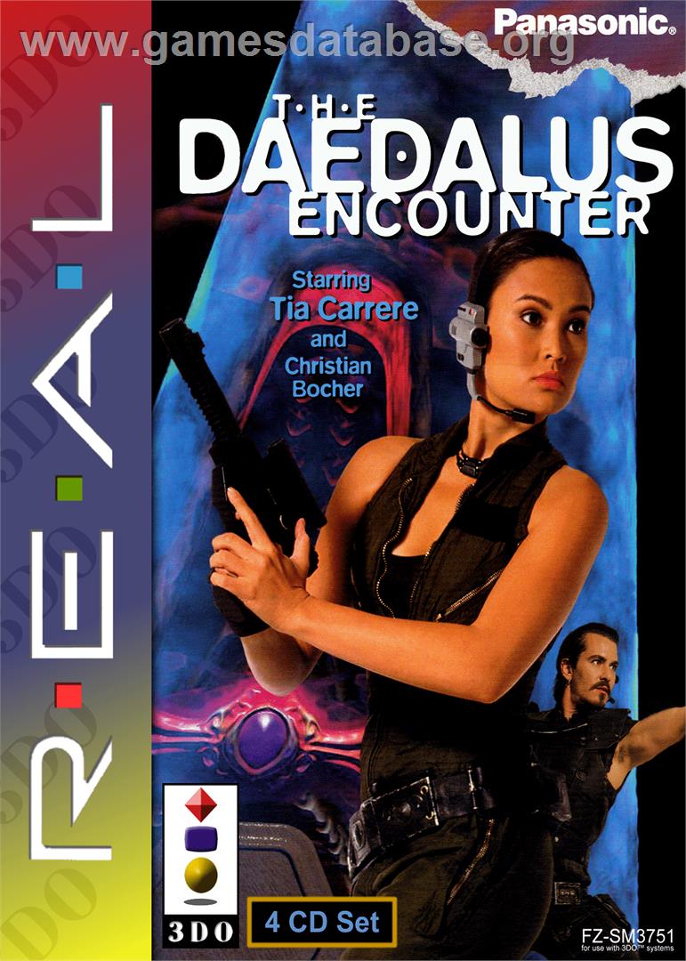 Daedalus Encounter - Panasonic 3DO - Artwork - Box