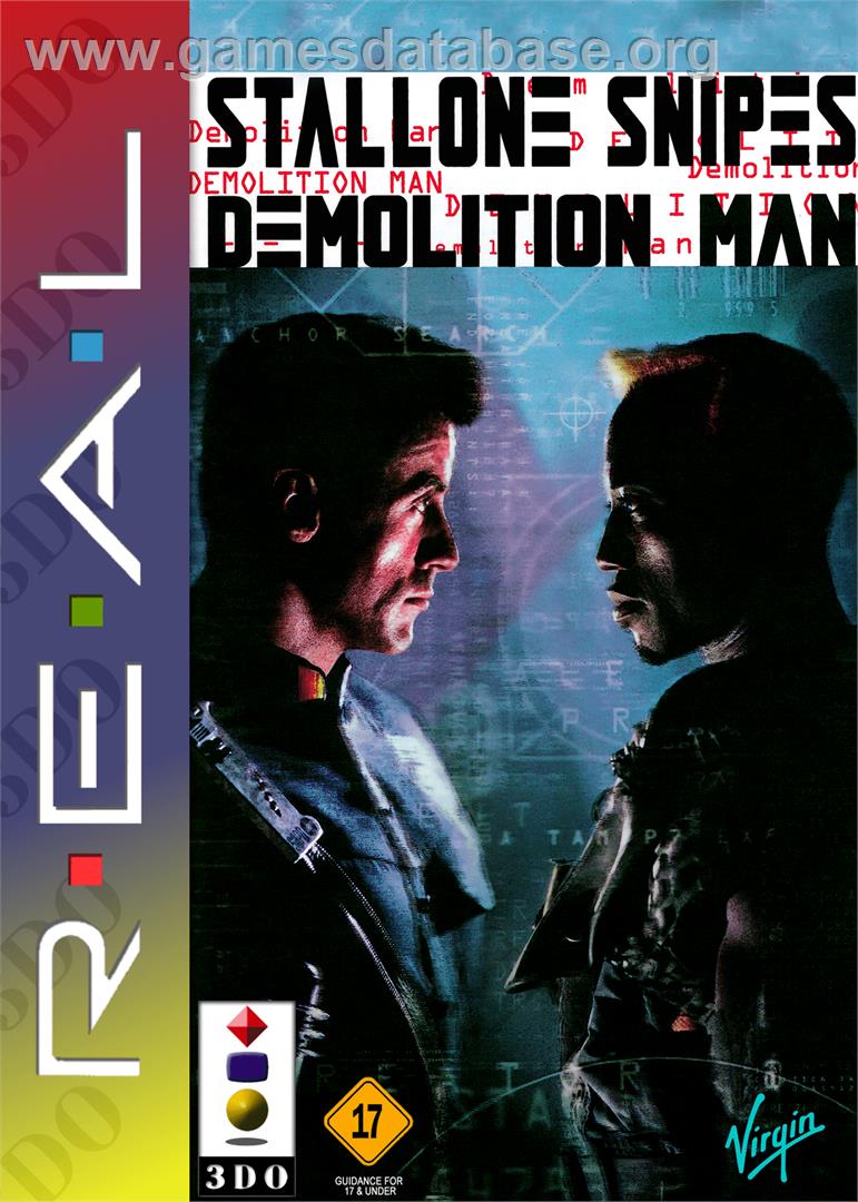 Demolition Man - Panasonic 3DO - Artwork - Box