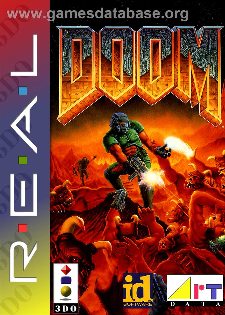 Doom - Panasonic 3DO - Artwork - Box