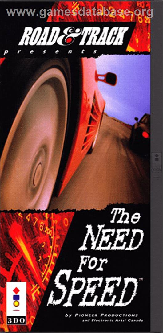 Need for Speed - Panasonic 3DO - Artwork - Box