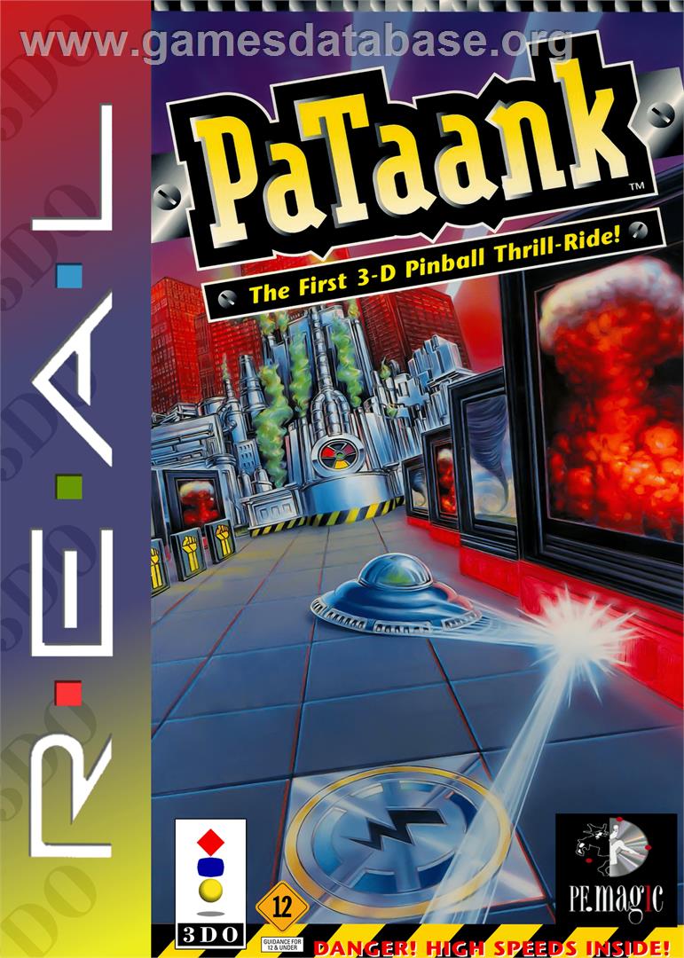 PaTaank - Panasonic 3DO - Artwork - Box