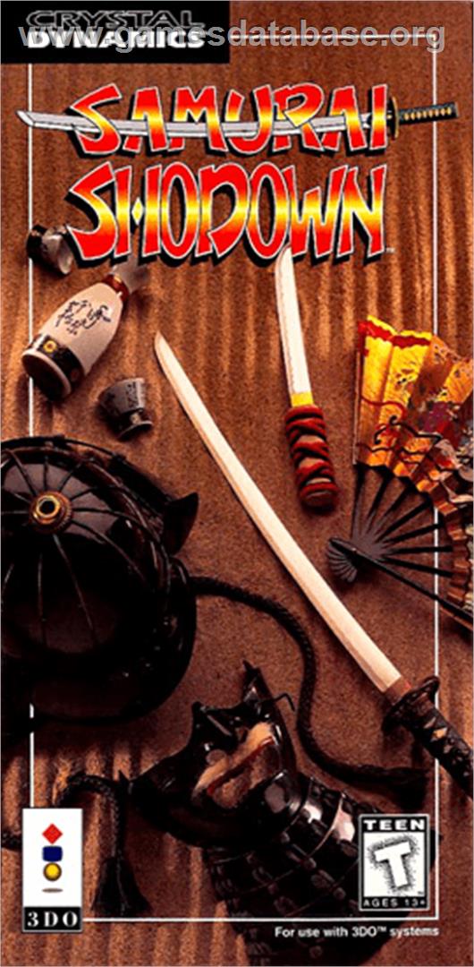 Samurai Shodown / Samurai Spirits - Panasonic 3DO - Artwork - Box